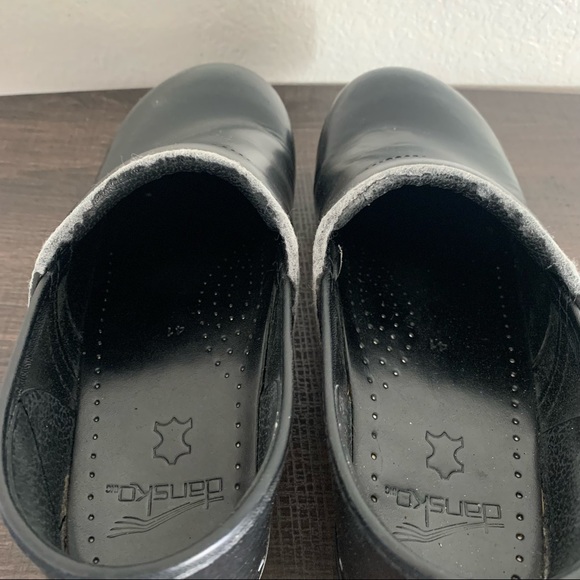 Dansko professional nursing black clogs 41 10.5-11 - Picture 8 of 9